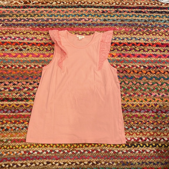 Crewcuts brand, three pink, white, and blue tee shirts, girls size XL. - Picture 2 of 7